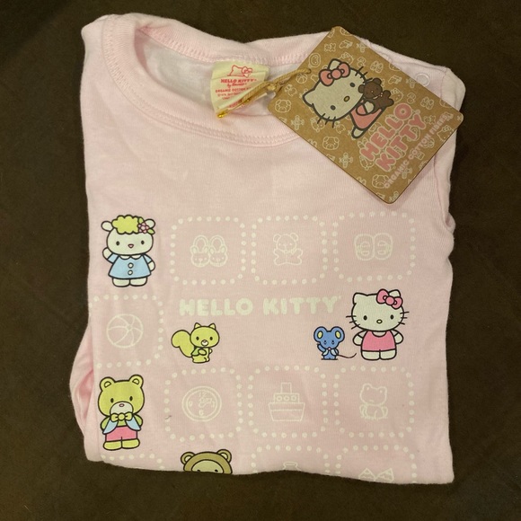 Hello Kitty Other - BRAND NEW Hello Kitty Pink Baby Onesie